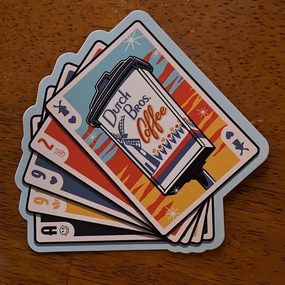 NEW DUTCH BROS JULY STICKER